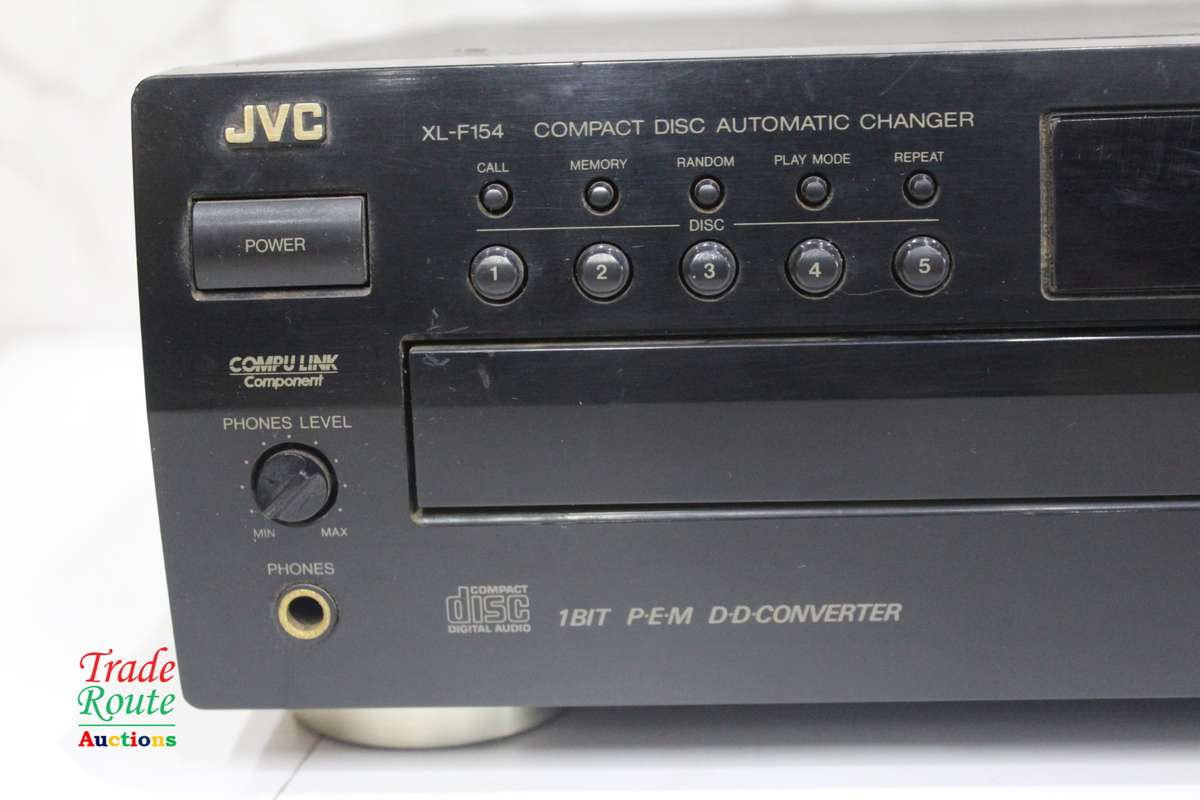 JVC XL-F154 5-Disc Compact Disc Automatic Changer - Faulty for Spares
