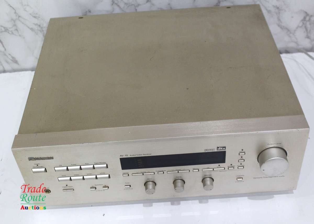 Nakamichi AV-10 AV Receiver - Powers on / No Sound Salvage Stock Faulty