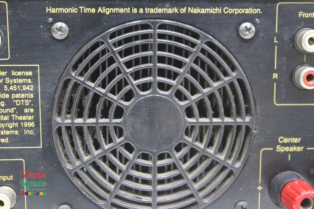 Nakamichi AV-10 AV Receiver - Powers on / No Sound Salvage Stock Faulty