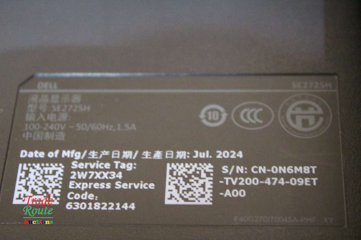 Dell 27-inch SE2725H FHD IPS monitor - HDMI / VGA