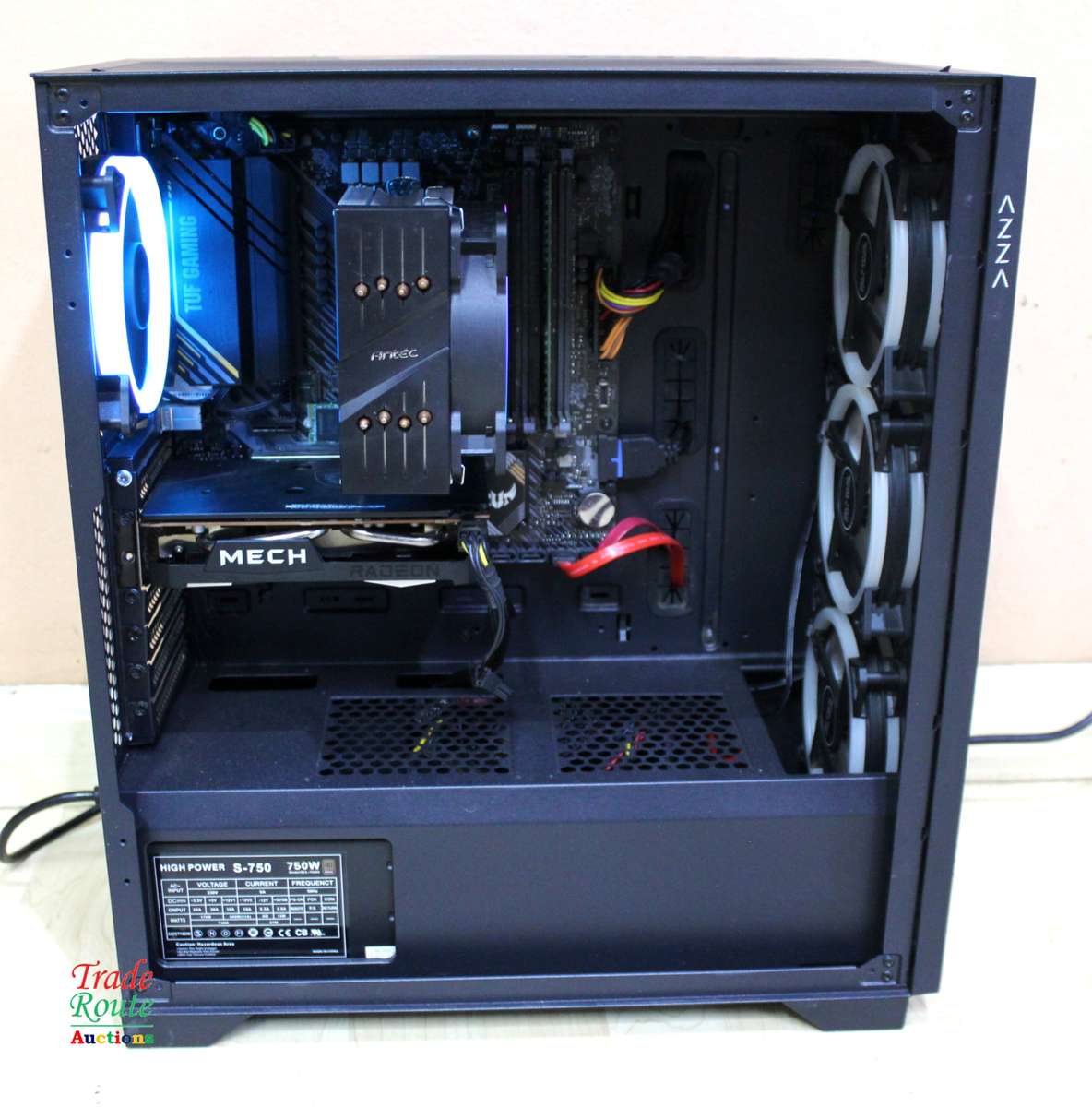 Tuf Gaming PC AMD Ryzen 5 5500 16GB RAM 512GB SSD AMD Radeon RX 6500 XT 4GB GDDR6 graphic card