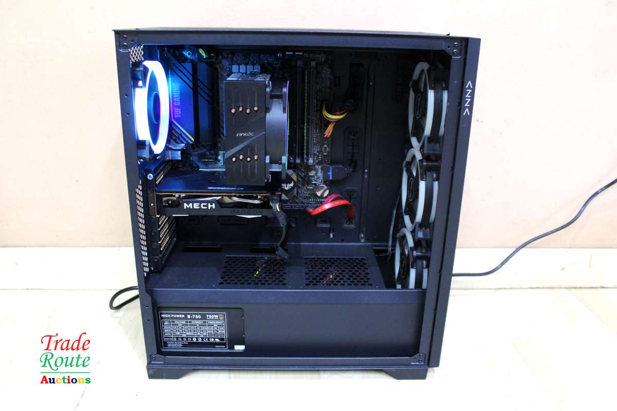 Tuf Gaming PC AMD Ryzen 5 5500 16GB RAM 512GB SSD AMD Radeon RX 6500 XT 4GB GDDR6 graphic card