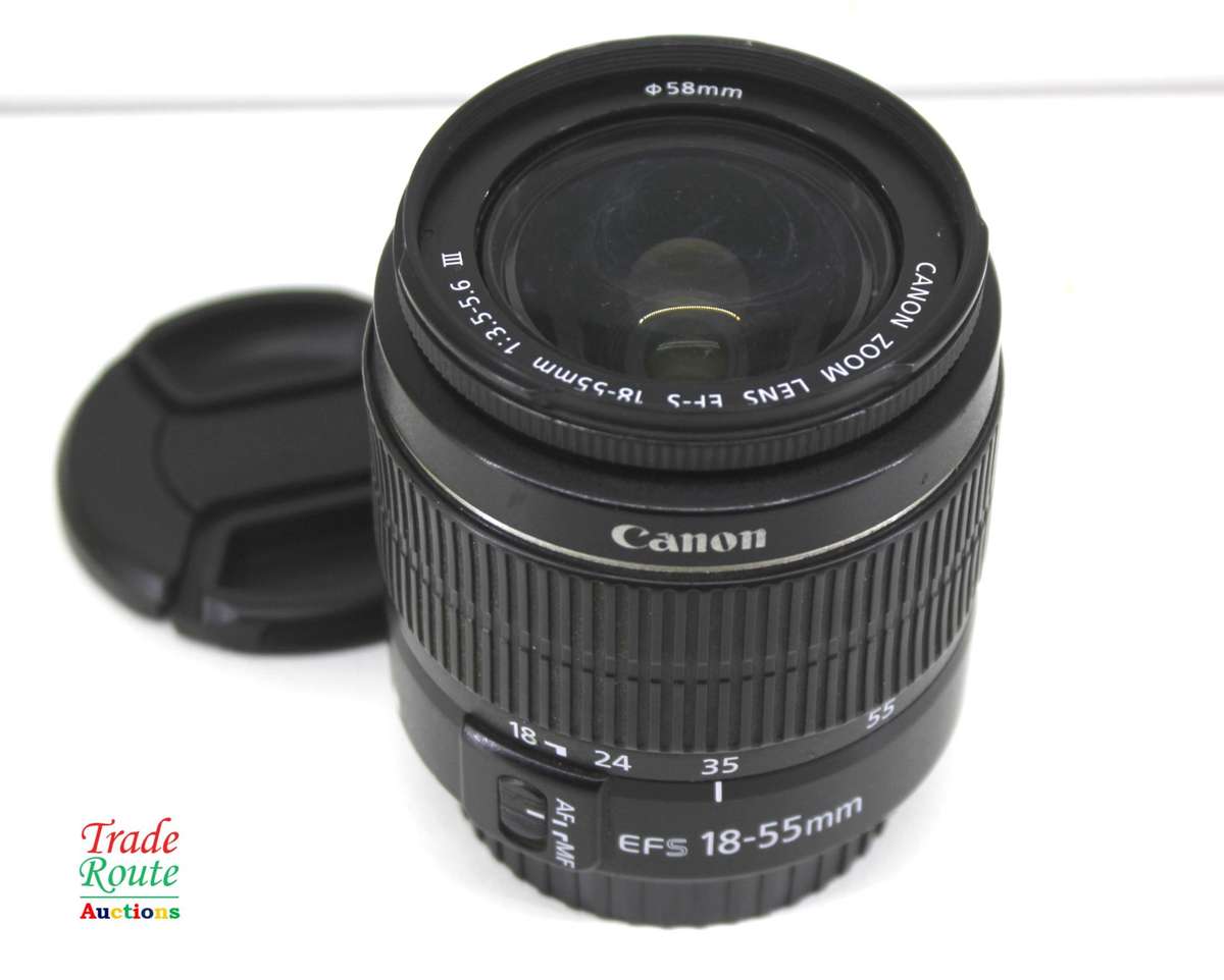 Canon EF-S 18-55mm f/3.5-5.6 III Standard Zoom Lens