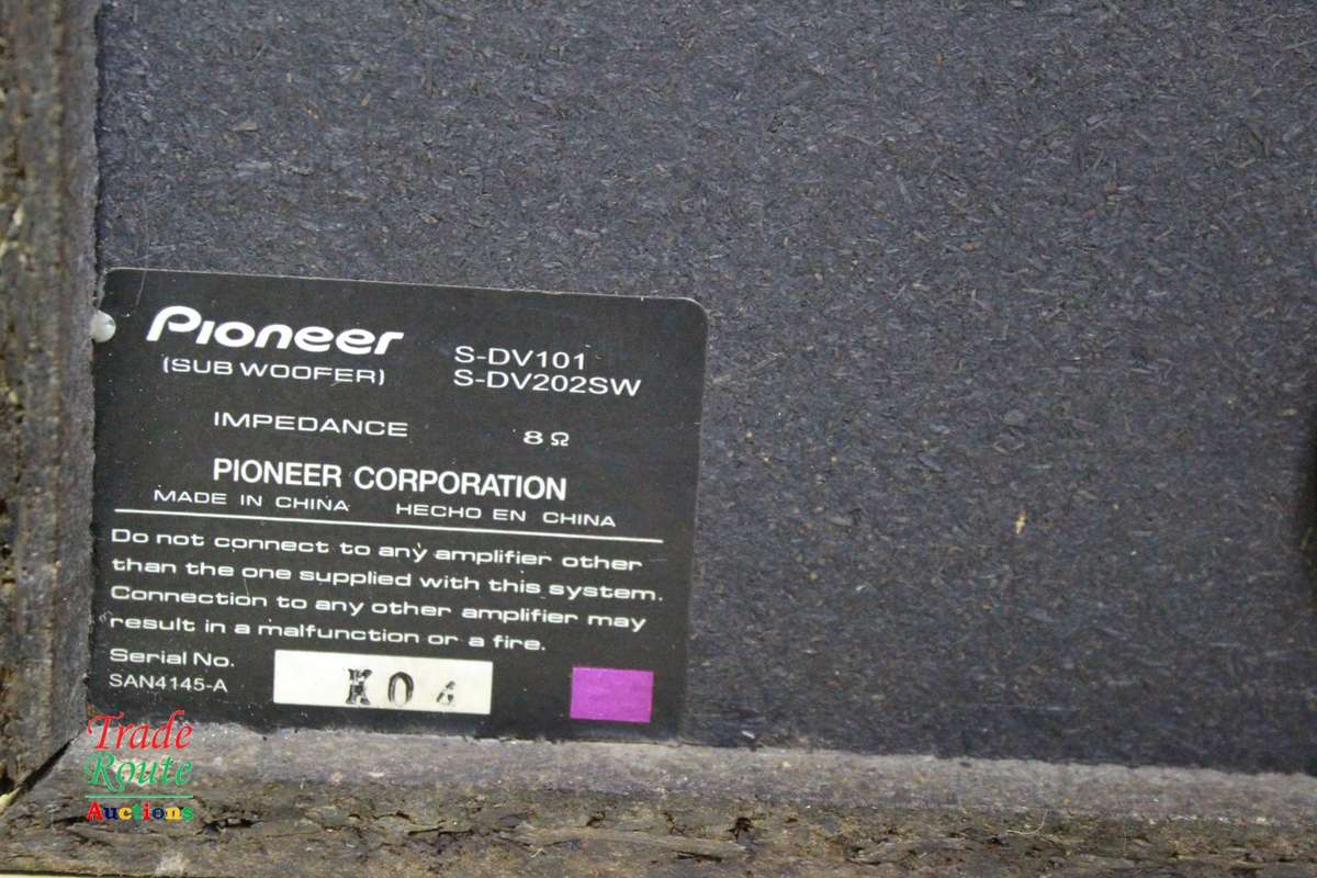 Pioneer Passive Subwoofer S-DV202SW - Works fine