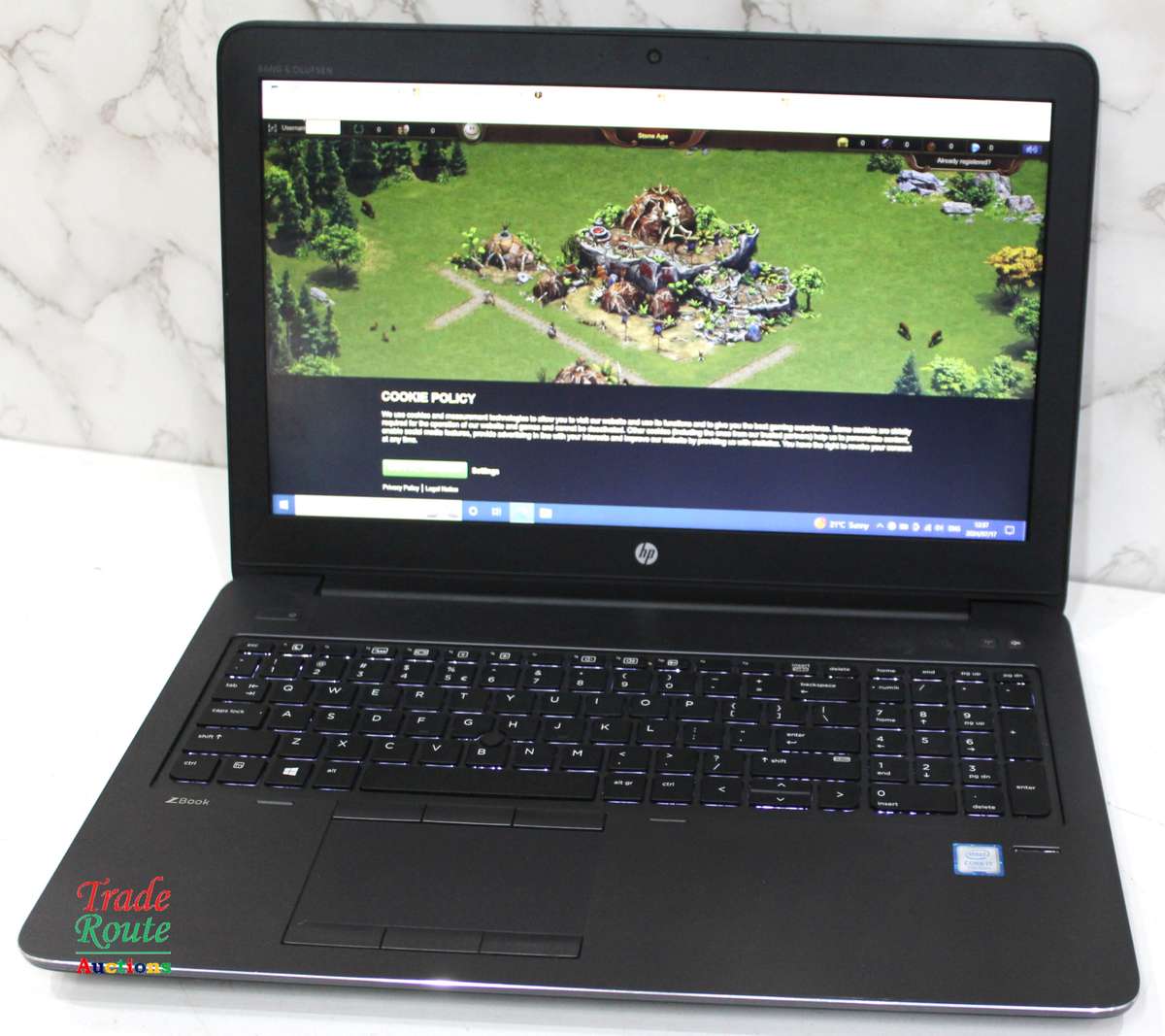 HP ZBook 15 G4 15.6inch Laptop ENGINEERING | Core i7 7700HQ 2.9Ghz | 16GB RAM | 256GBSSD + 1TB HDD