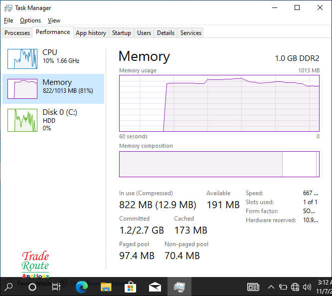 Acer Aspire One HAPPY Mini 10.1-inch Netbook Intel Atom N450, 1GB RAM, 250GB HDD