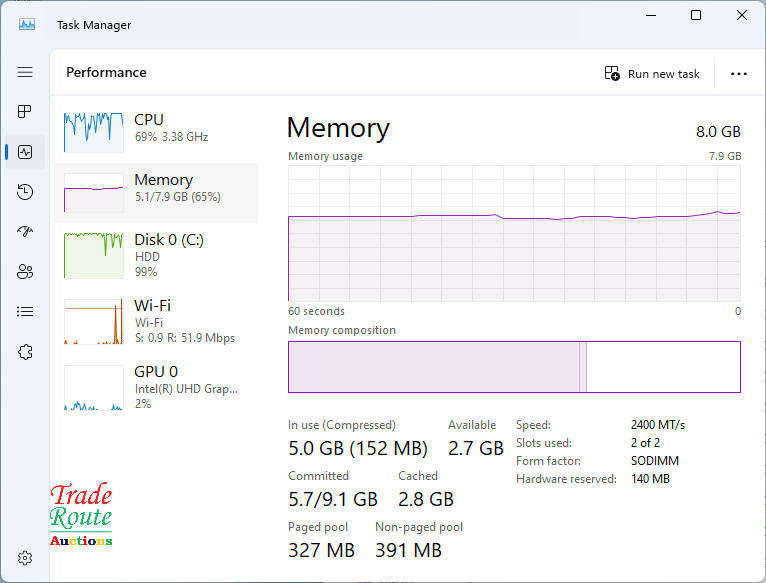 HP 200 G3 All-in-One PC - 8GB RAM - 1TB HDD