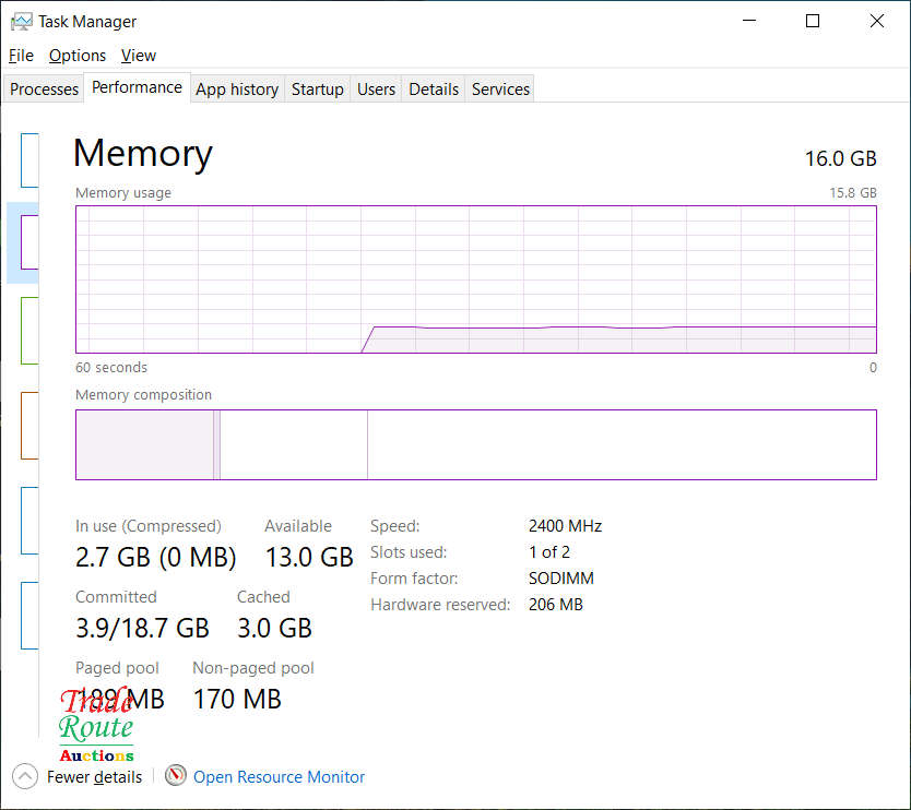 Dell Inspiron G5 15 5587 Gaming Laptop Core i7-8750H 16GB GTX 1050 Ti - Hinge / Screen mount Damaged