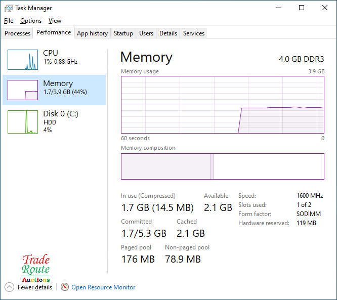 Dell Inspiron 3521 15.6" Laptop | Intel Core i3 3217U 1.8GHz | 4GB RAM | 500GB HDD