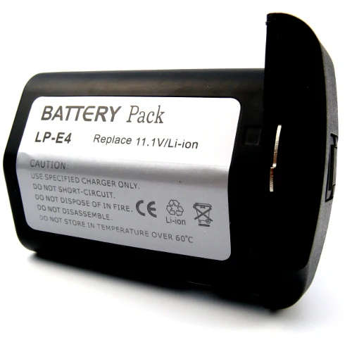 LP-E4 replacement Battery Pack for Canon EOS-1D Mark III 1Ds Mark III 1D Mark4 cameras