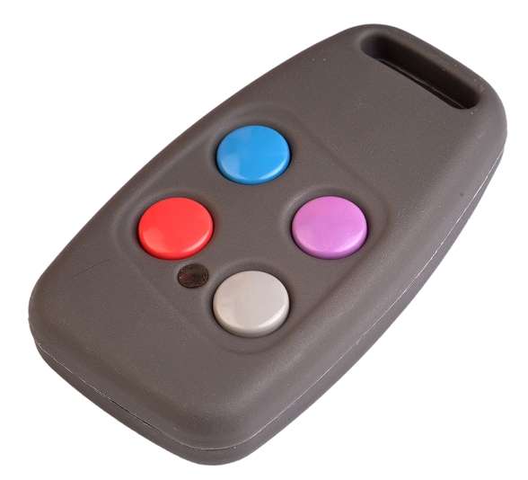 Sentry 433mhz grey 4 button remote transmitter  - Gate Remote Garage
