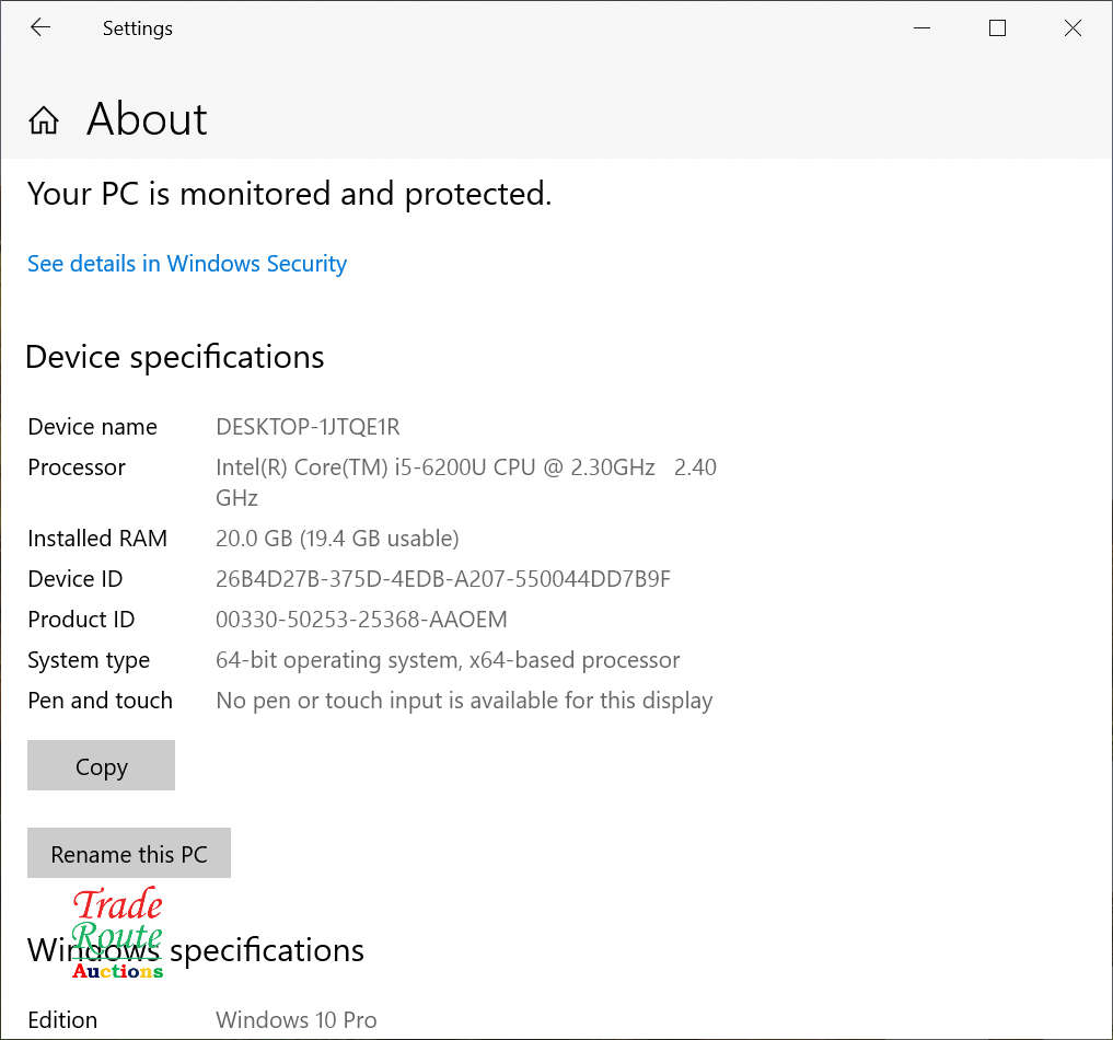 LENOVO THINKPAD T460s Laptop | CORE i5 6200U 6th Gen 2.40GHz | 20GB RAM | 512GB SSD