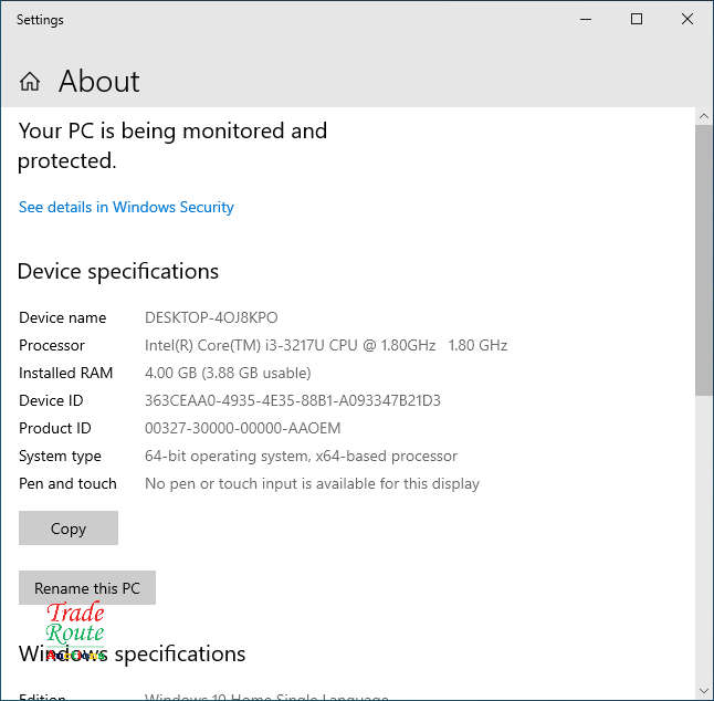 Dell Inspiron 3521 15.6" Laptop | Intel Core i3 3217U 1.8GHz | 4GB RAM | 500GB HDD