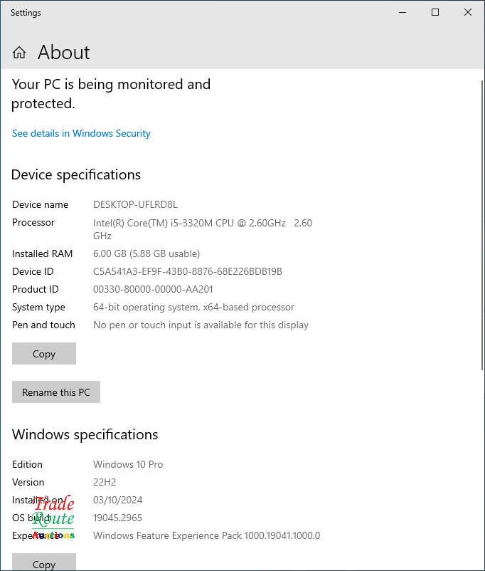 DELL LATITUDE E6530 15.6" LAPTOP | CORE i5 3320M @ 2.6GHz | 6GB RAM | 500GB HDD
