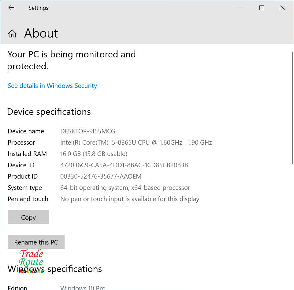 DELL LATITUDE 5400 LAPTOP | CORE i5 8365U 8th Gen 16GB RAM 256GB SSD - Trackpad Left Button Faulty