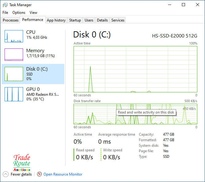 Evetech MSi Gaming PC Core i5 9th Gen 16GB RAM 512GB SSD AMD RX 5700 XT 8GB Graphics Card