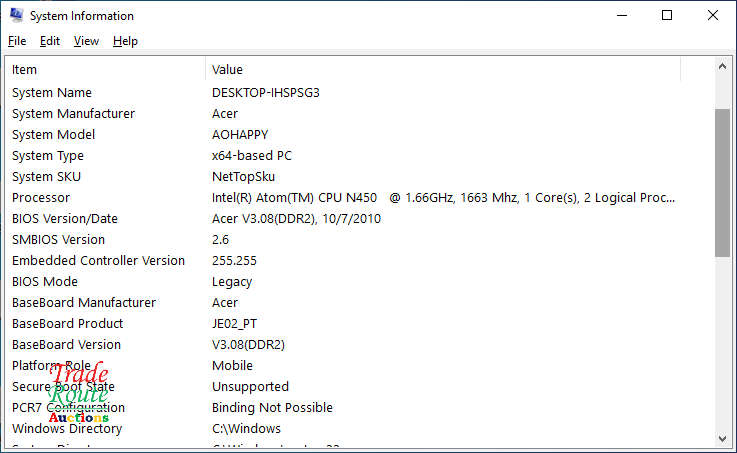 Acer Aspire One HAPPY Mini 10.1-inch Netbook Intel Atom N450, 1GB RAM, 250GB HDD