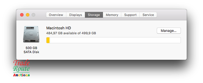 Apple MacBook Pro 13.3-inch  | Core i7 2.7GHz | 4GB RAM | 500GB HDD