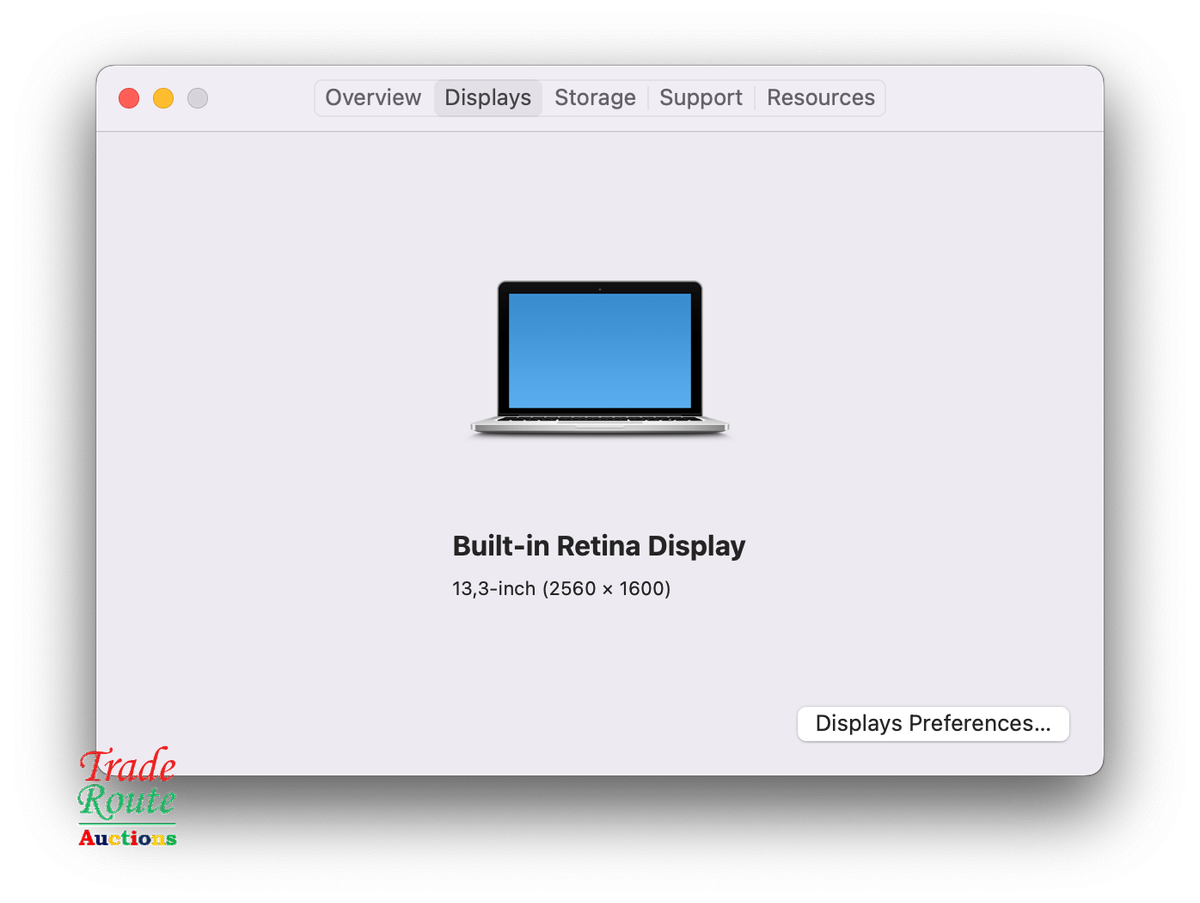MacBook Pro 13.3-inch * macOS Monterey ** RETINA ** Core i5 2.9GHz | 8GB RAM | 500GB SSD