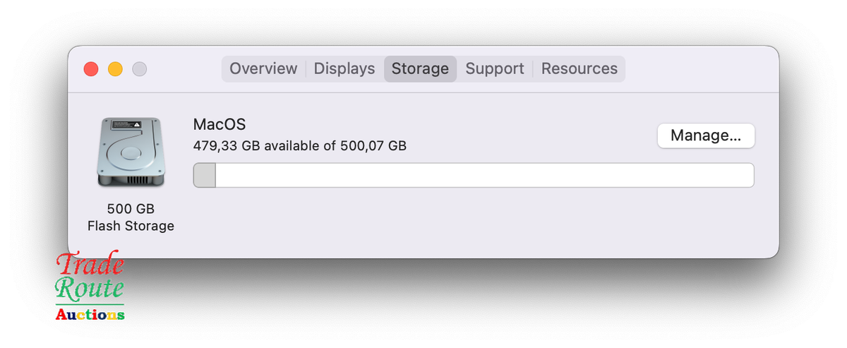 MacBook Pro 13.3-inch * macOS Monterey ** RETINA ** Core i5 2.9GHz | 8GB RAM | 500GB SSD