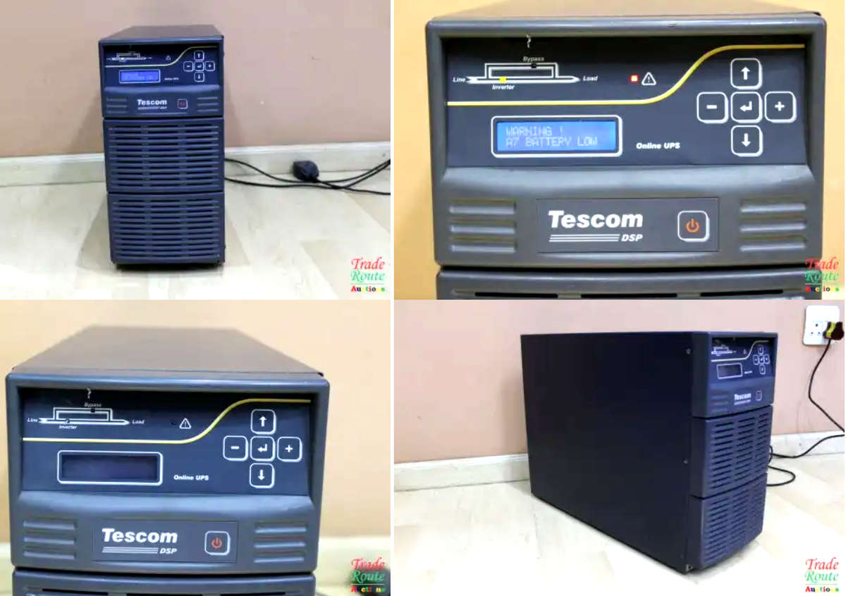 TESCOM ON-LINE UPS CL106D 6 KVA - Needs new batteries