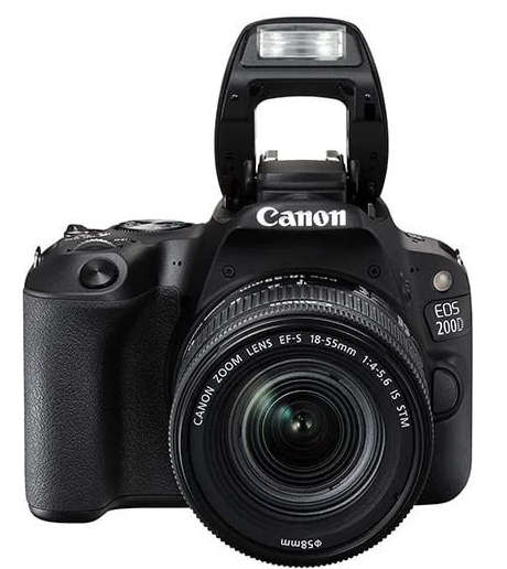 Canon EOS 200D DSLR Camera with Canon 18-55 STM Lens kit - 24.2MP - DIGIC 7