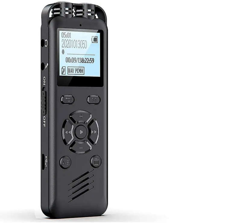 Digital Voice Recorder Portable Voice Activated Dictaphone