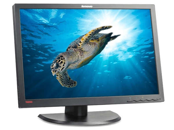 Lenovo ThinkVision 24" Wide LCD Monitor | DVI-D, VGA & Display Port