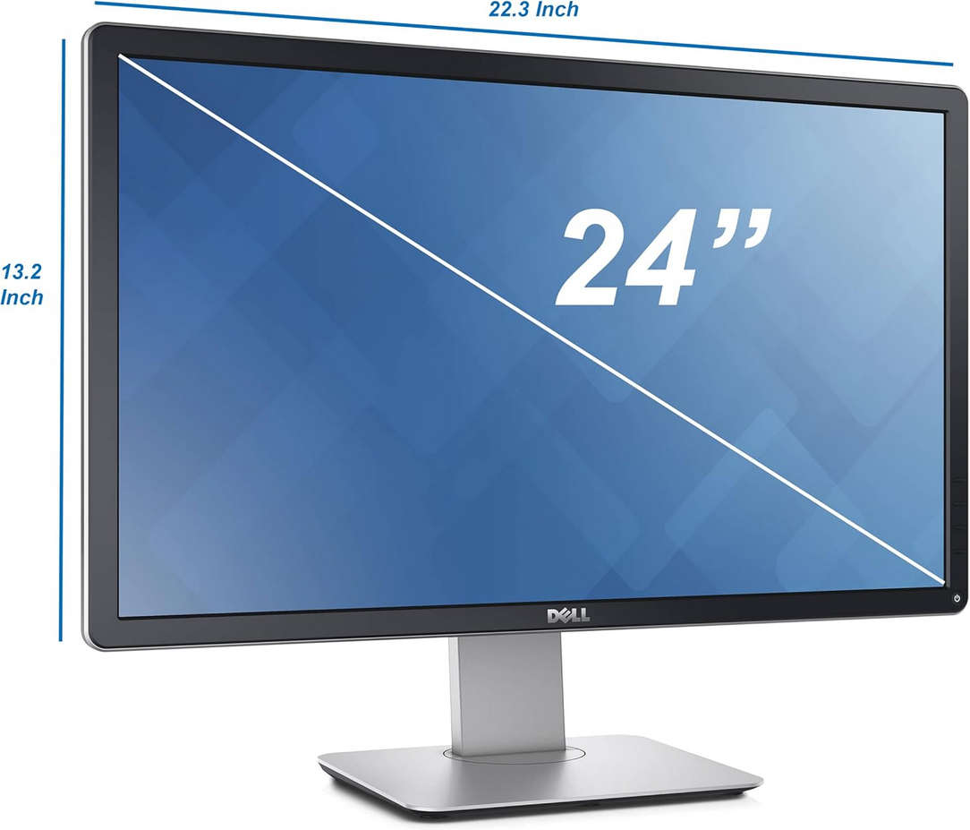 Dell 24-inch Full HD 1080p Widescreen IPS LED LCD Monitor P2414HB (1920×1080) DP VGA DVI