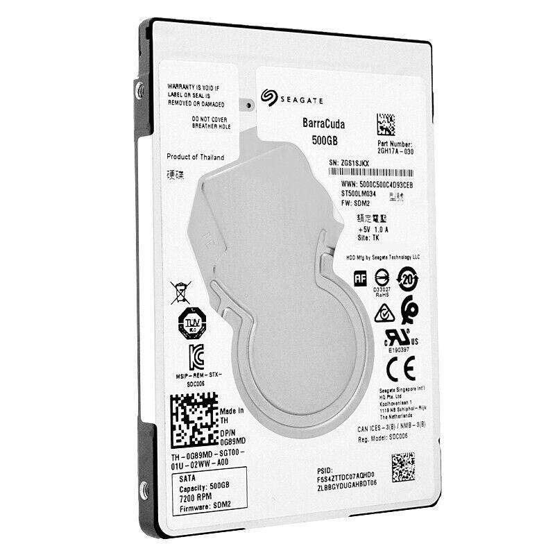 Seagate Barracuda 500GB HDD for Laptops [ ST500LM034 ]