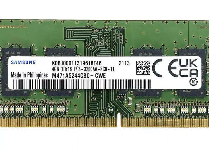 Samsung 4GB DDR4 3200Mhz RAM Memory for Laptops Mini PCs