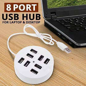 8 Ports USB 3.0 Hi-Speed Hub