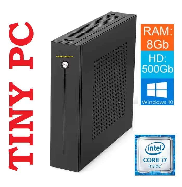 Micro Desktop PC | Core i7 2.5Ghz | 8GB RAM | 500GB HDD - HDMI - VGA - WiFi Tiny PC