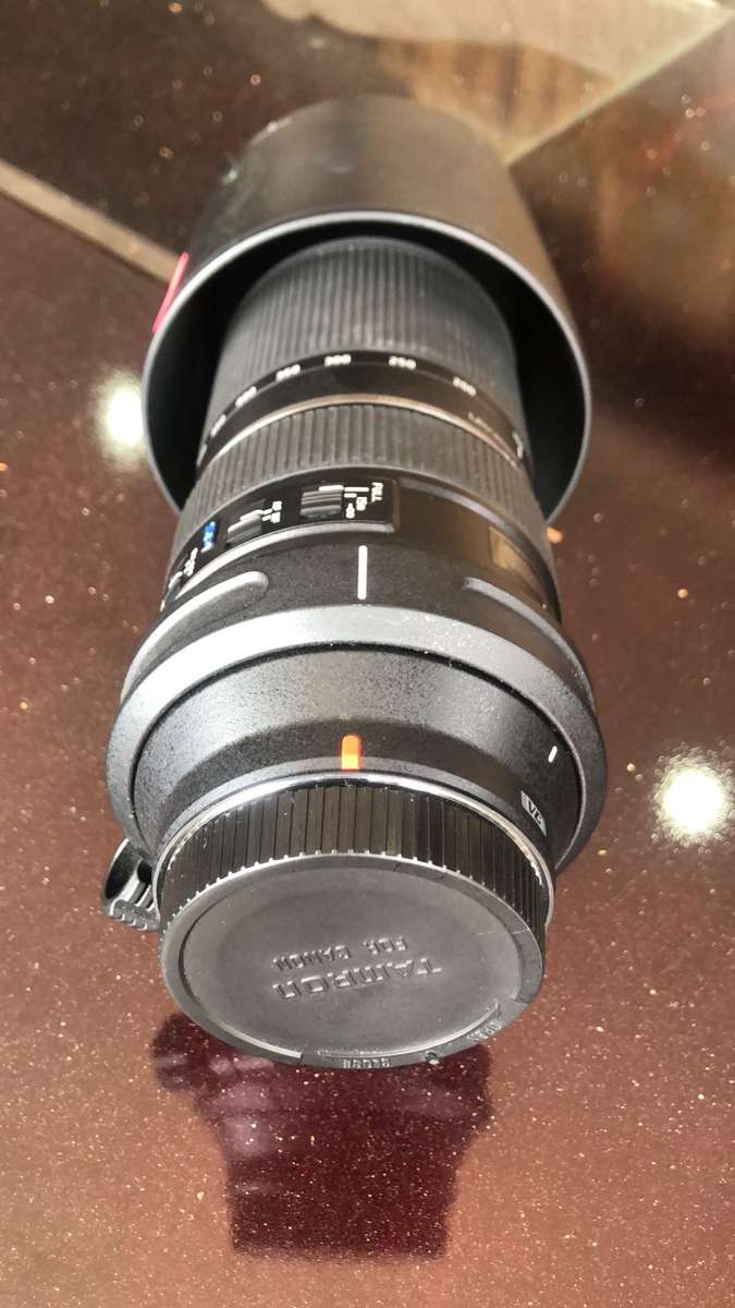 Tamron SP 150-600 mm F/5-6.3 Di VC VIBRATION CORRECTION USD (For Canon DSLRs) Lens - HUGE LENS