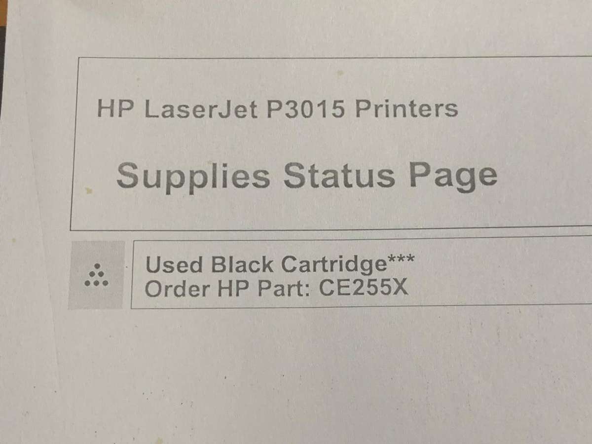 HP Laser Printer LaserJet Enterprise P3015  Printer -Generic Cartridge