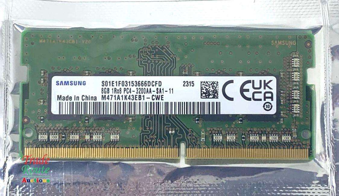 SAMSUNG 8GB DDR4 RAM 3200 MHz Memory Module for Laptops