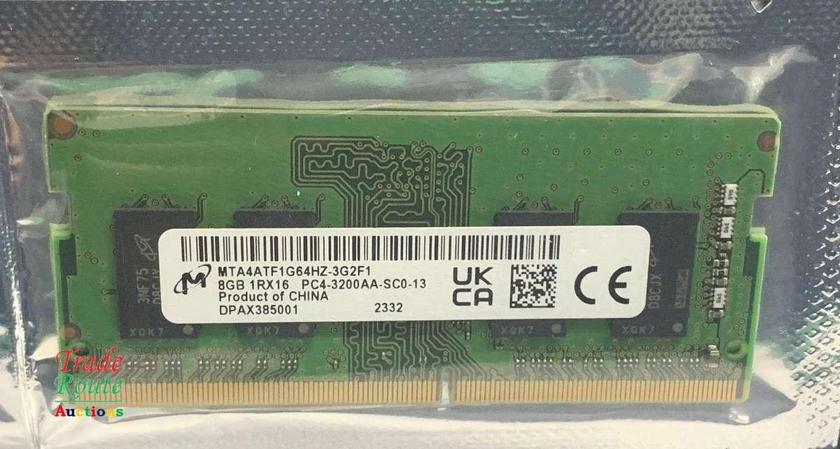 MICRON 8GB DDR4 RAM 3200MHz Memory Module for Laptops