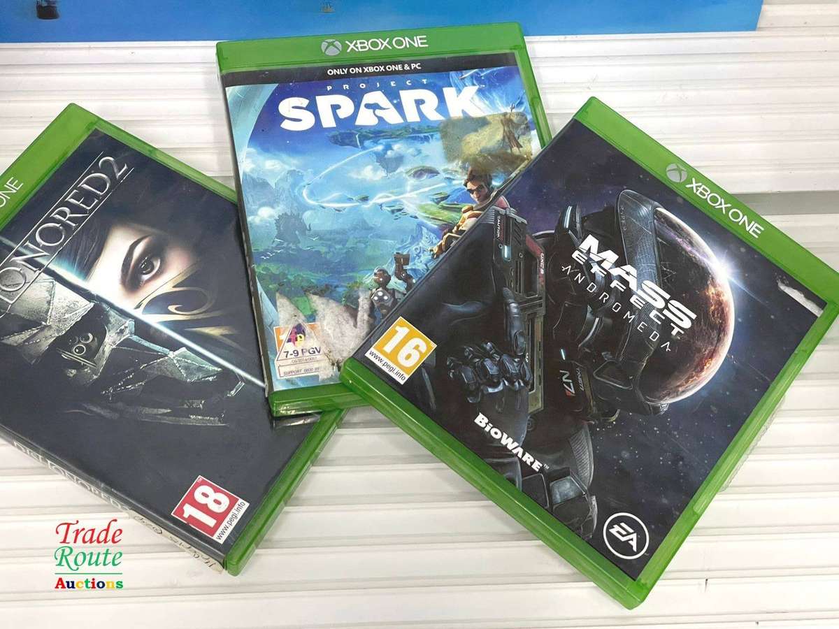 XBOX ONE Games bundle x 3 - 1 Bid wins all 3 games