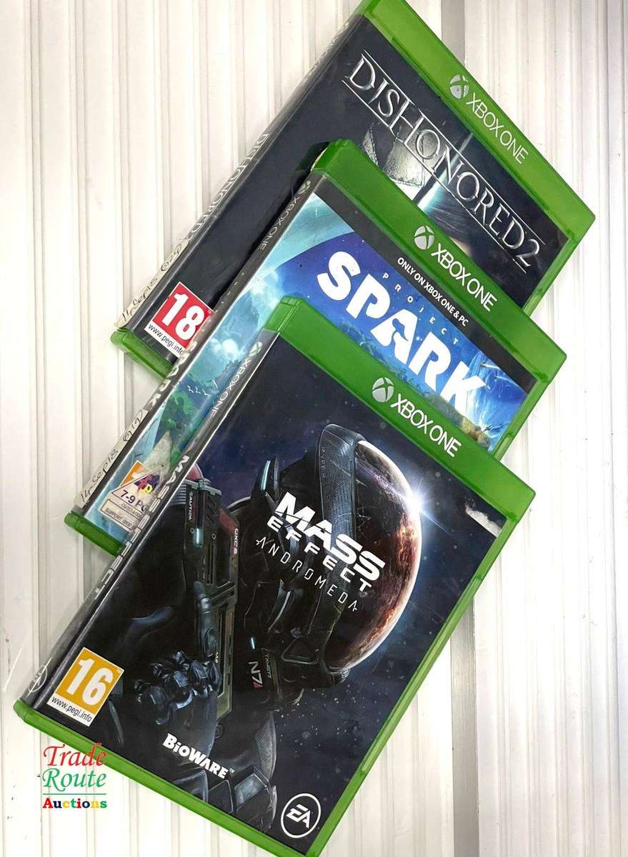 XBOX ONE Games bundle x 3 - 1 Bid wins all 3 games