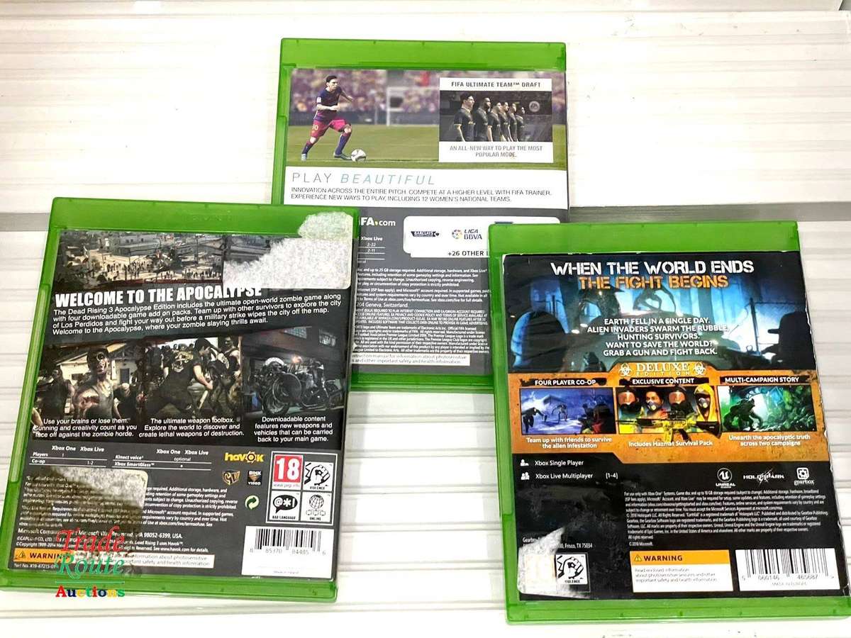 XBOX ONE Games bundle x 3 - 1 Bid wins all 3 games