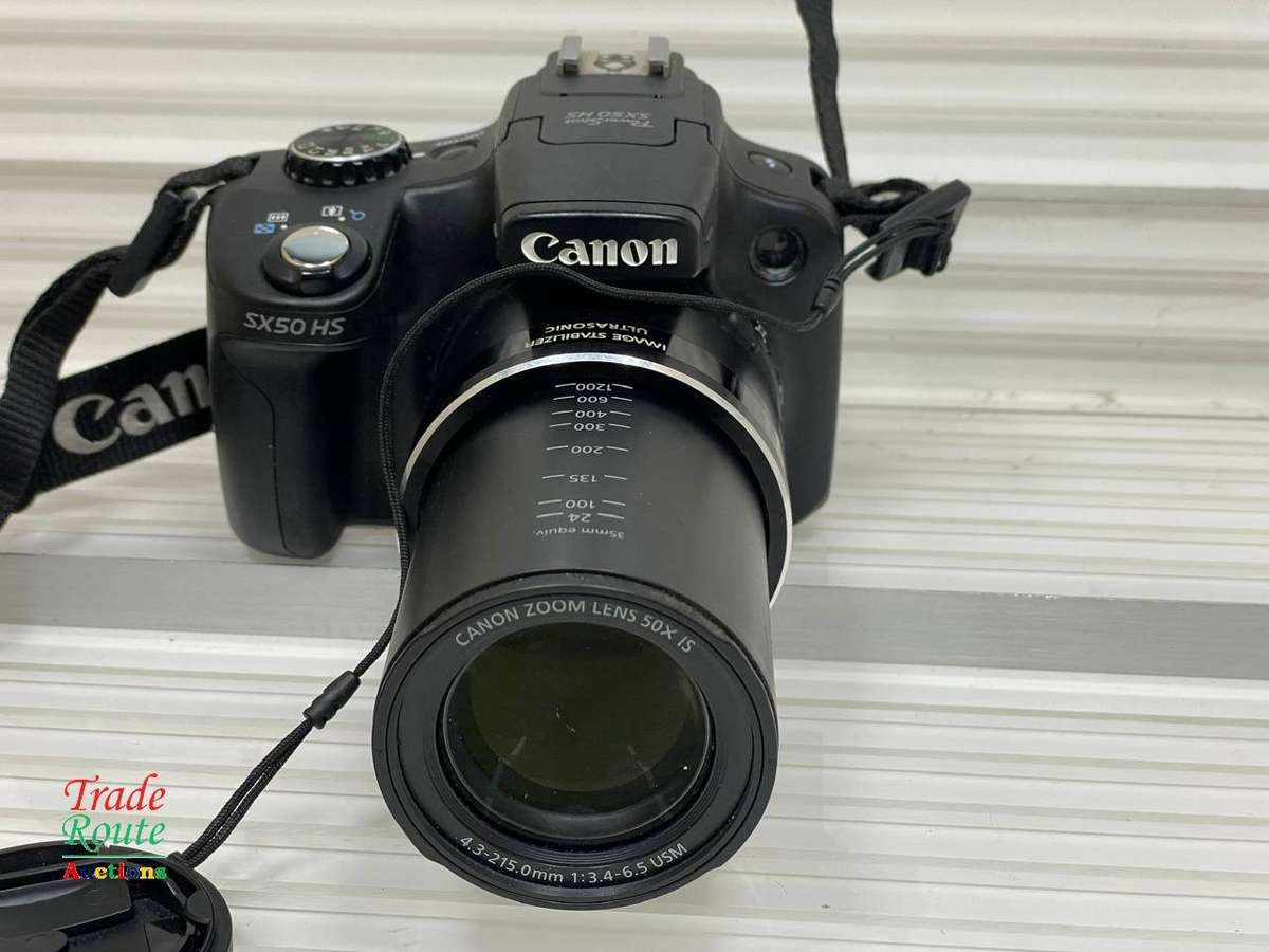 Canon PowerShot SX50 HS CAMERA 24-1200mm IMAGE STABILIZER Lens - WORLD`S FIRST COMPACT 50X ZOOM