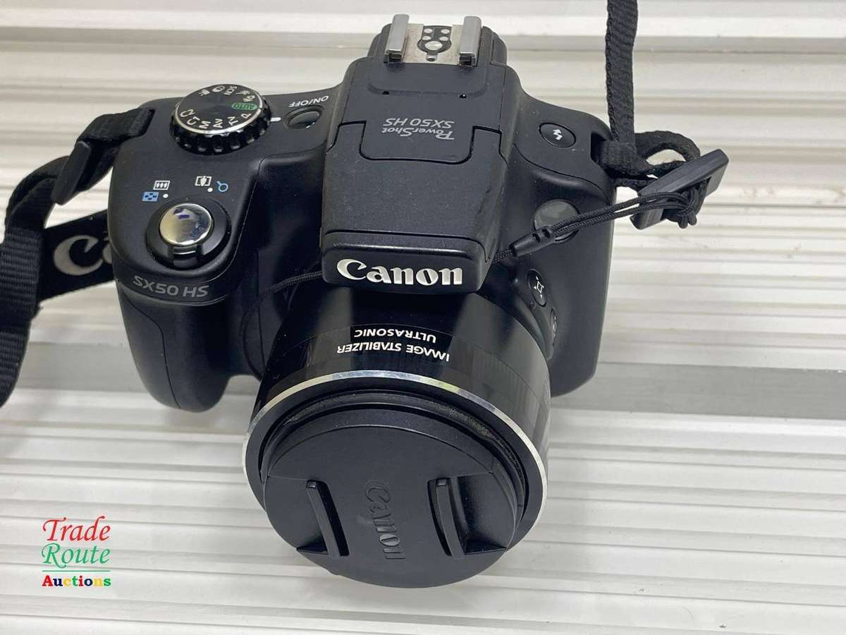 Canon PowerShot SX50 HS CAMERA 24-1200mm IMAGE STABILIZER Lens - WORLD`S FIRST COMPACT 50X ZOOM