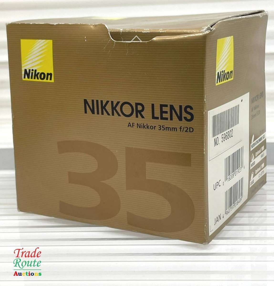 NIKON AF NIKKOR 35mm f/2D Wide Angle Prime Lens Autofocus (Boxed)