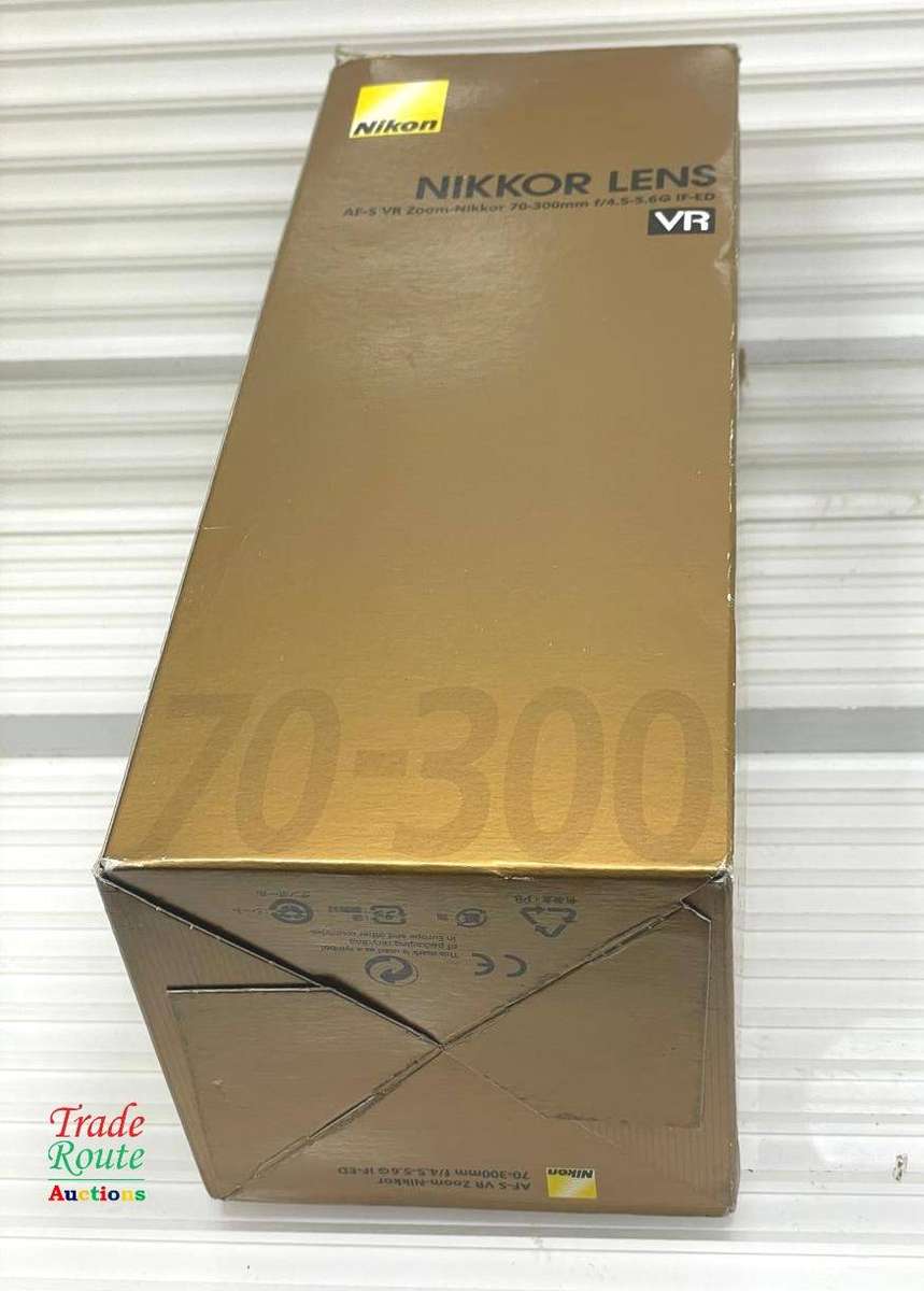 Nikon AF-S VR Zoom-NIKKOR 70-300mm f/4.5-5.6G IF-ED Lens (Boxed)