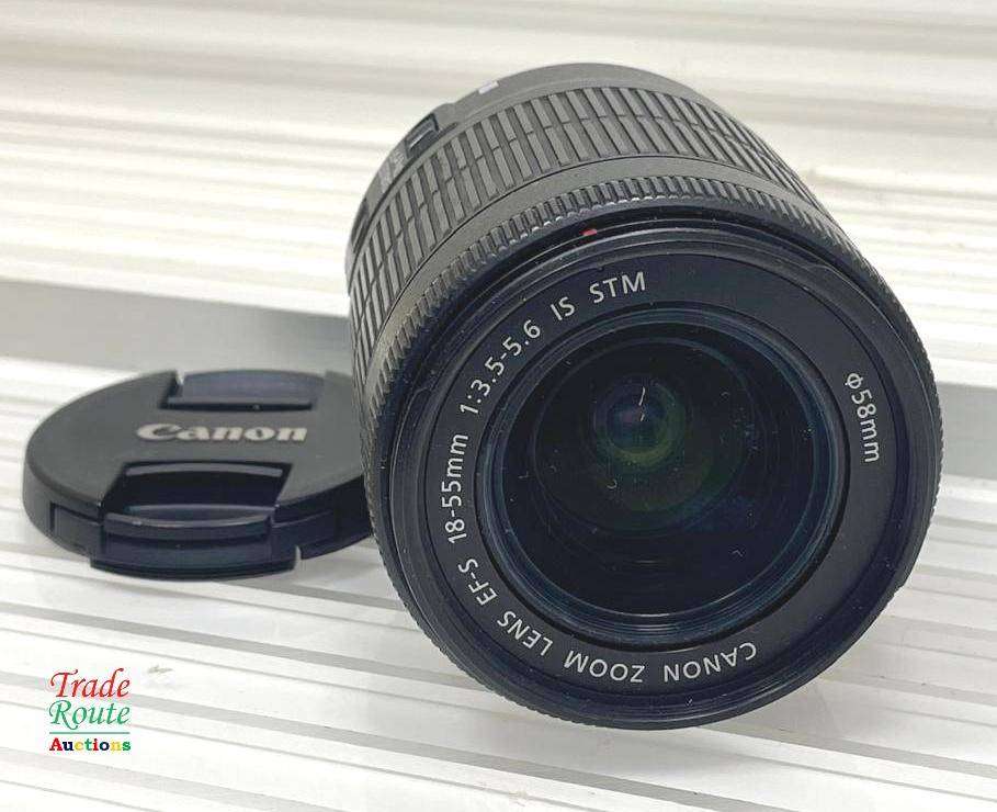 Canon EF-S 18-55mm f/3.5-5.6 IS (IMAGE STABILIZER) STM Camera Lens for Canon Digital SLR Cameras