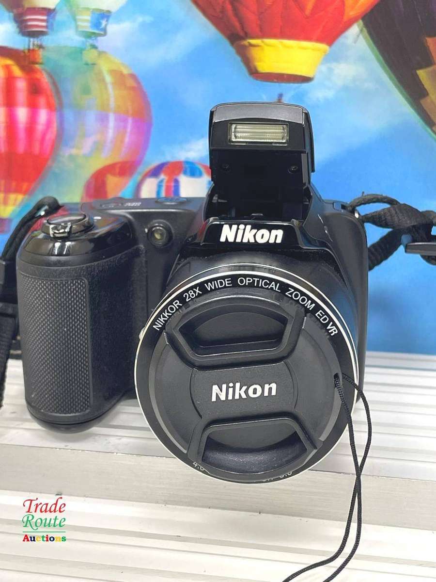 Nikon Coolpix L340 20.2 MP Digital Camera (28x Optical Zoom, 3.0-Inch LCD ) (Faulty Flash)