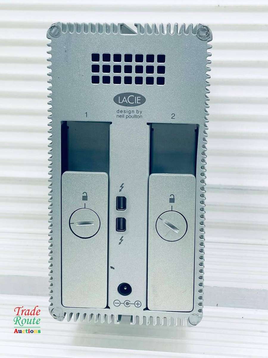 LaCie 2big professional external hard drive enclosure - takes 2 x 3.5" drives