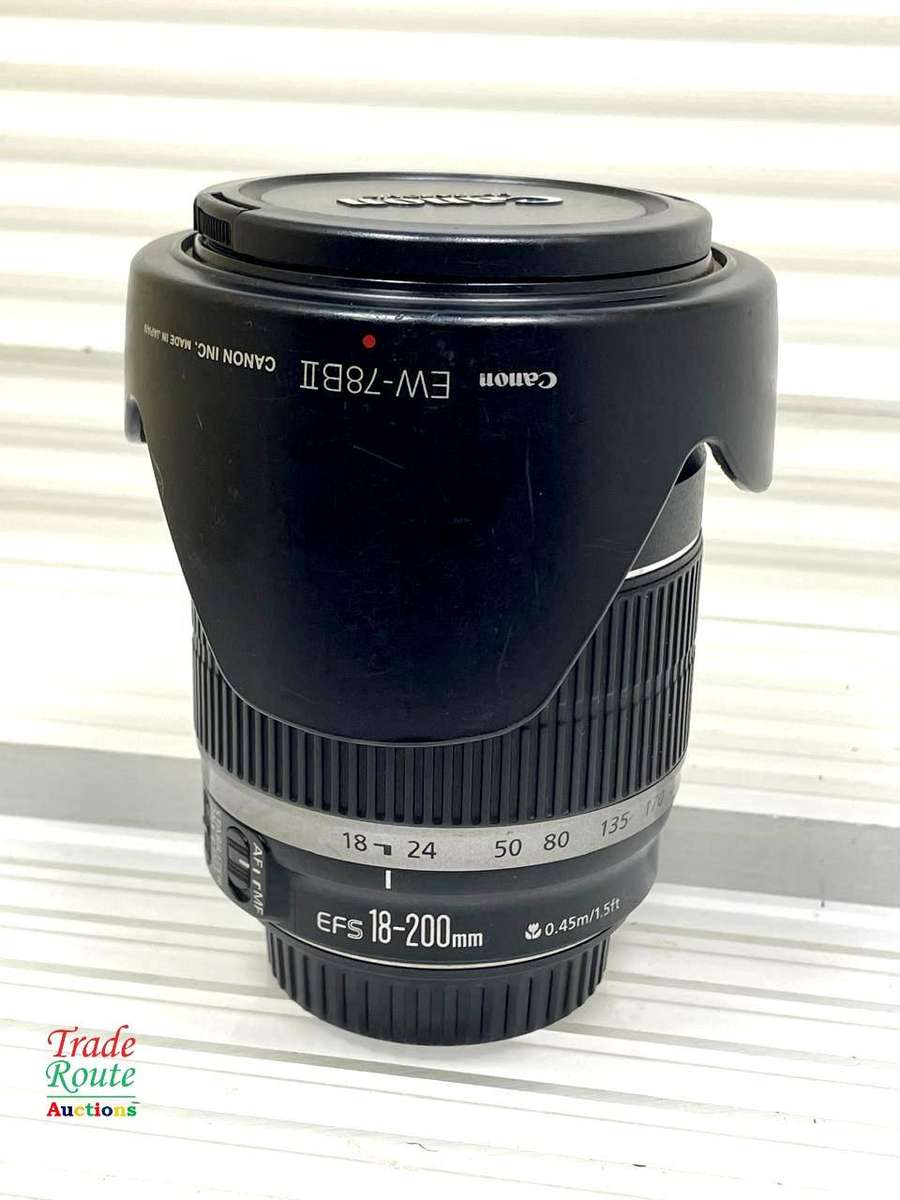 Canon EF-S 18-200mm Image Stabilizer Lens for CANON DSLR Cameras