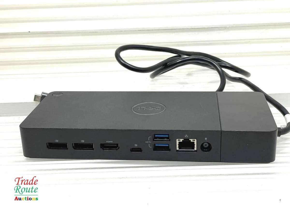 Dell WD19s Docking Station USB-C Type-C Dock K20A - Includes 130W Dell Power Adapter