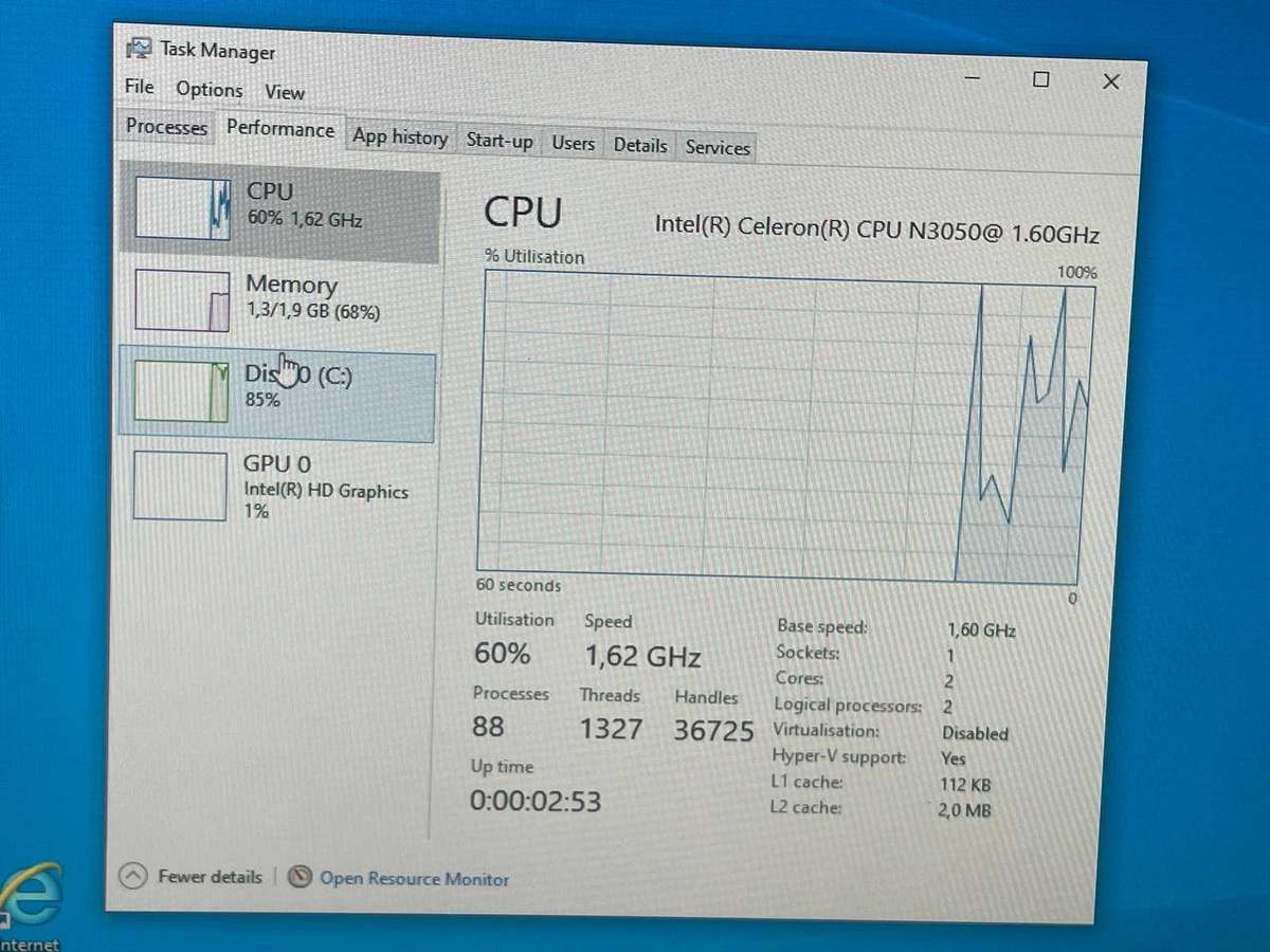 Lenovo AIO C20-00 19.5" ALL IN ONE Desktop PC